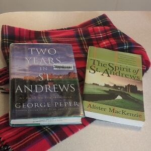 St. Andrews Golf Books - One Hardcover & One Paperback